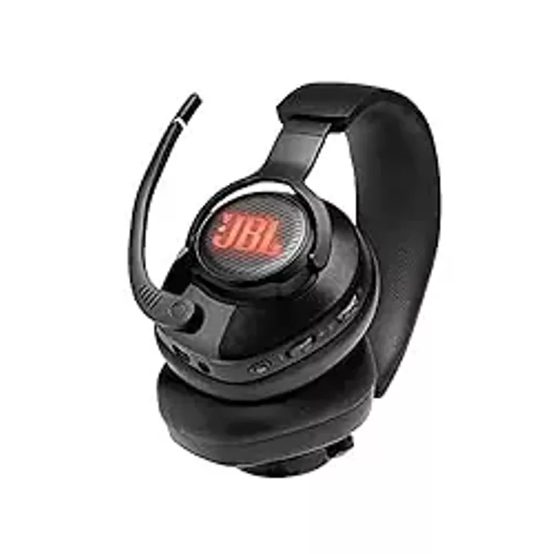 JBL - Quantum 400 RGB Wired DTS Headphone:X v2.0 Gaming Headset for PC, PS4, Xbox One, Nintendo Switch and Mobile Devices - Black
