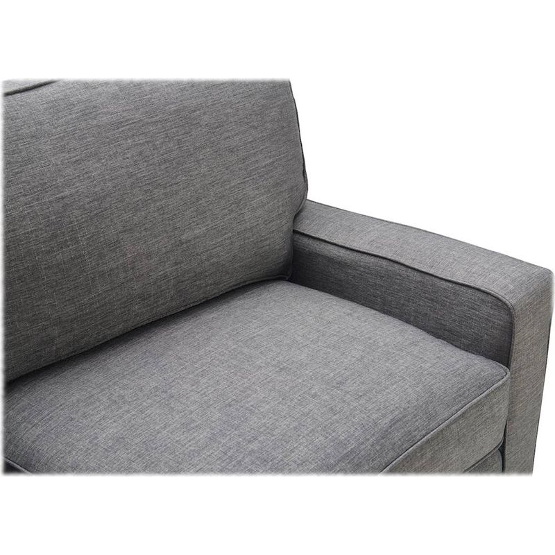 Alt View Zoom 15. Serta - Palisades Modern 3-Seat Fabric Sofa - Gray