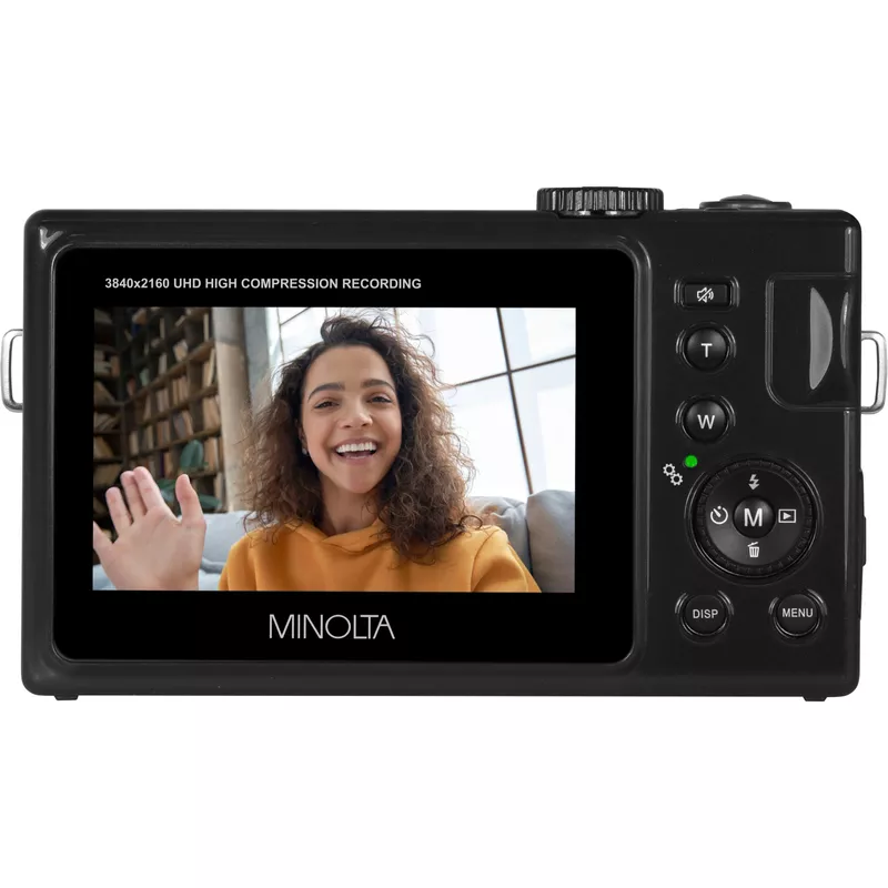 Minolta - MND25 48.0 Megapixel 4K Video Digital Camera - Black