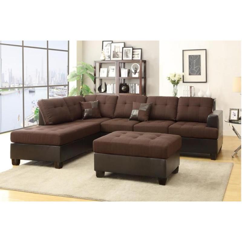 Jason 3-piece Sectional Sofa - tan