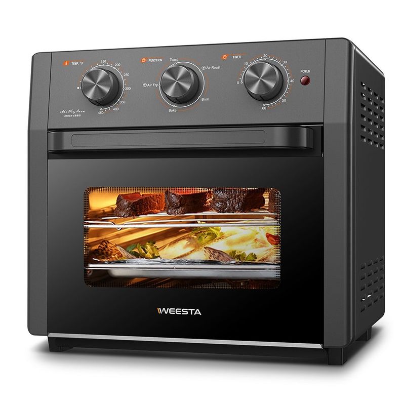 Small Appliances Air Fryer Toaster Oven - Black
