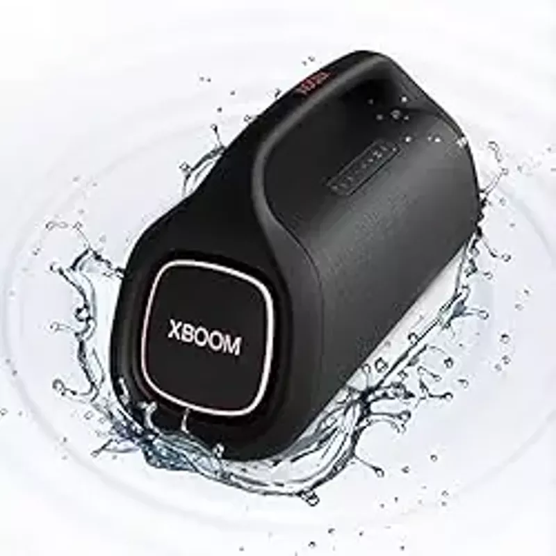 LG - XBOOM Go XG9QBK Portable Bluetooth Speaker - Black