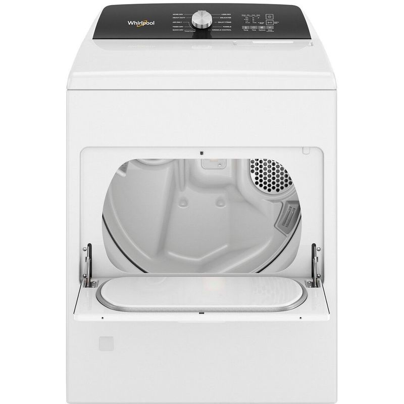 Alt View Zoom 13. Whirlpool - 7.0 Cu. Ft. Gas Dryer with Moisture Sensing - White