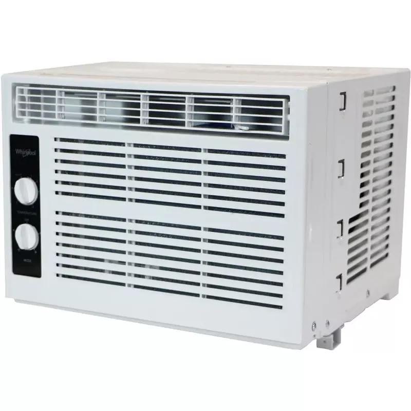 Whirlpool - 5,000 BTU 115V Window-Mounted Air Conditioner with Mechanical Controls