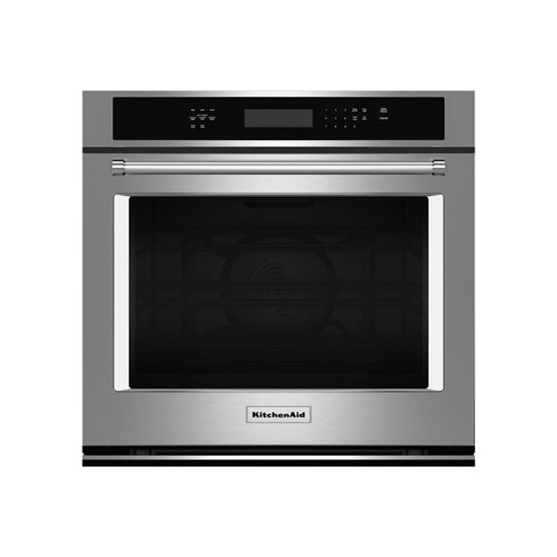 Kitchenaid Ada 30" Stainless Steel Single Wall Oven With Even-heat True Convection