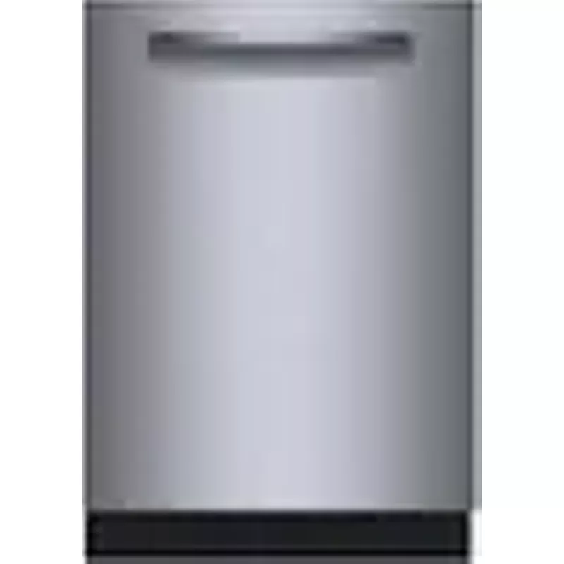 Bosch - 800 Series 24 in. Stainless Steel Top Control Built-In Pocket Handle Dishwasher with Stainless Steel Tub - Stainless Steel