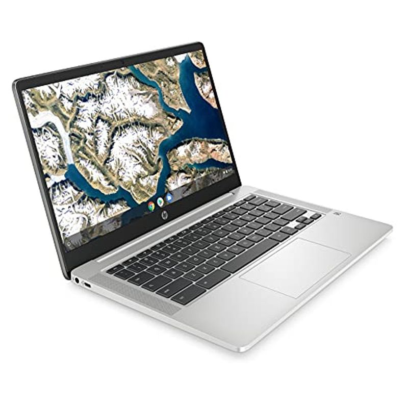 HP Chromebook 14" Laptop, Intel Celeron N4120 Processor, Intel UHD Graphics 600, 4 GB RAM, 64 GB SSD, Chrome OS (14a-na0230nr, Mineral...