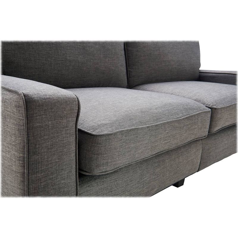 Alt View Zoom 18. Serta - Palisades Modern 3-Seat Fabric Sofa - Gray