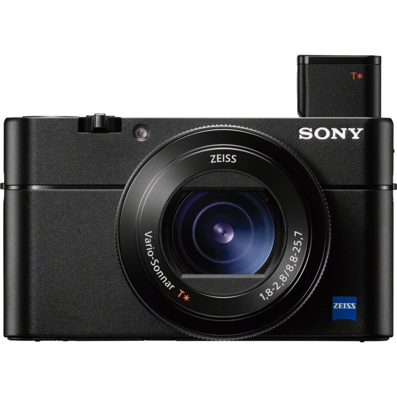 Alt View Zoom 17. Sony - Cyber-shot DSC-RX100 V 20.1-Megapixel Digital Camera - Black
