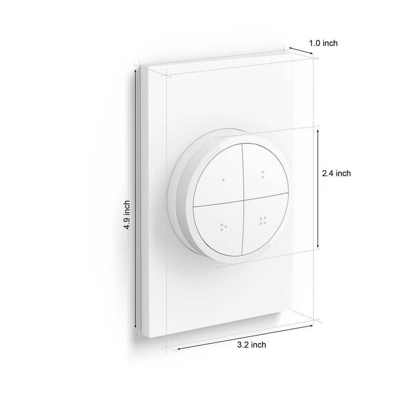 Hue Philips - White Tap Dial Switch