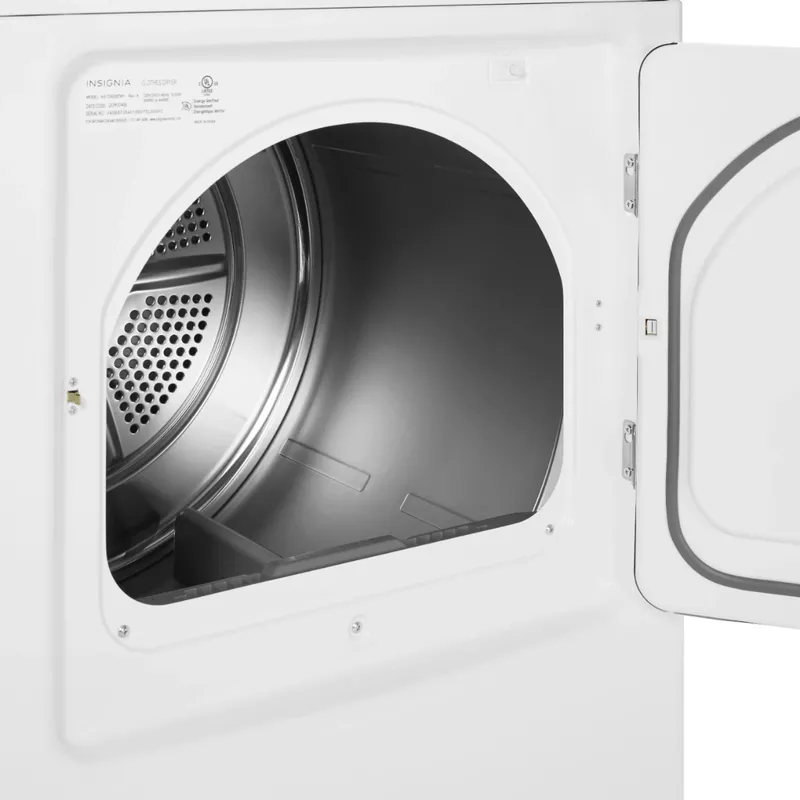 Insignia™ - 6.7 Cu. Ft. Electric Dryer with Sensor Dry - White