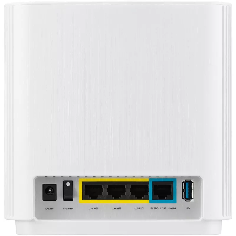 ASUS - ZenWiFi XT9 AX7800 Wi-Fi 6 Tri-band Mesh Router - White