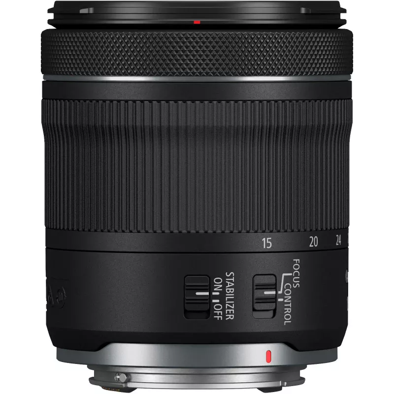 Canon - RF 15-30mm F4.5-6.3 IS STM Ultra-Wide Angle Zoom Lens for EOS R-Series Cameras - Black