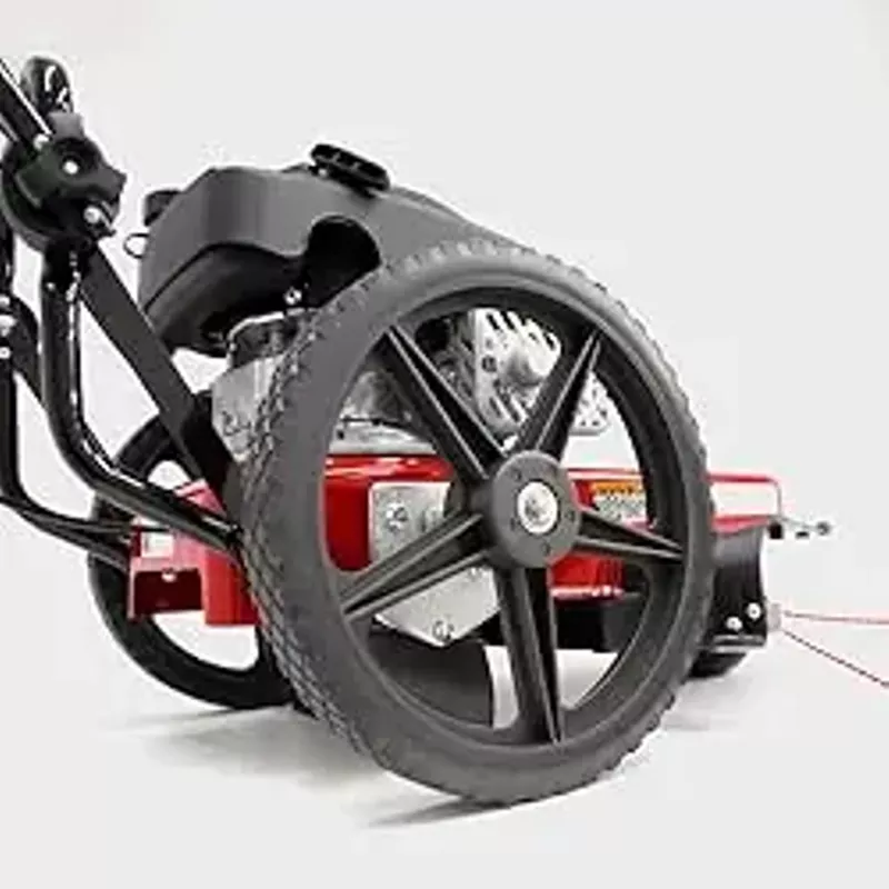 Earthquake Walk Behind String Mower with 160cc Viper 4-Cycle Engine, 22” Cutting Diameter, 14” Never-Go-Flat Wheels, Easy Assembly, Adjustable Handlebar, Model 45901
