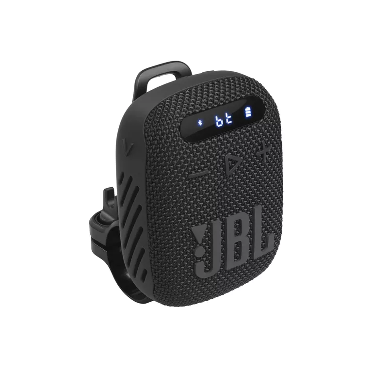 JBL - Wind3 Portable Bluetooth Speaker for Cycles Black