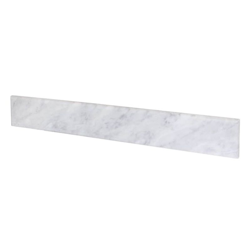 Carrara Marble Backsplash - 49"