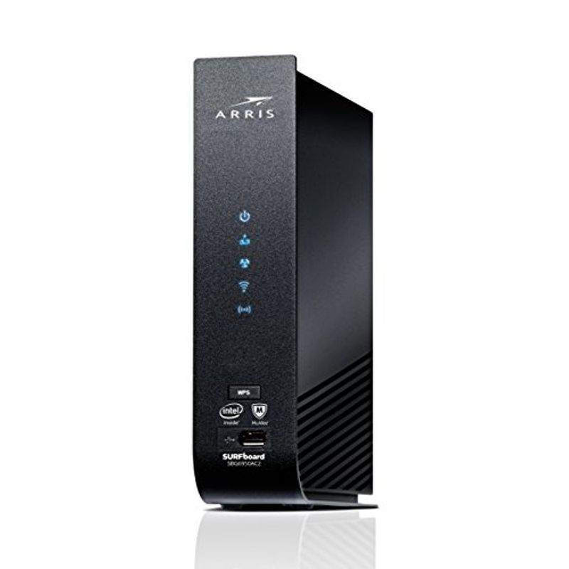 ARRIS SURFboard (16x4) DOCSIS 3.0 Cable Modem Plus AC1900 Dual Band Wi-Fi Router, 686 Mbps Max Speed, Certified for Comcast Xfinity,...