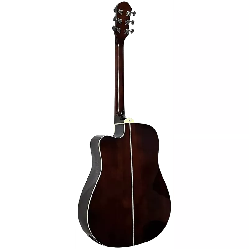 Oscar Schmidt OG2CESM Cutaway Dreadnought Acoustic Guitar. Select Spruce Mahogany