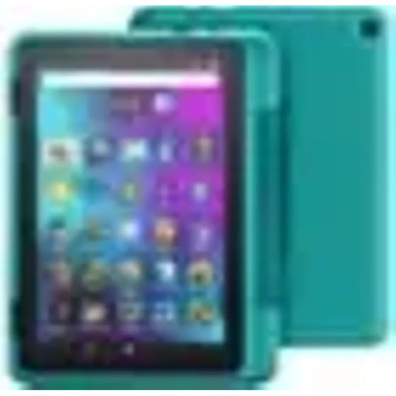 Amazon - Fire HD 8 Kids Pro Ages 6-12 (2022) 8" HD tablet with Wi-Fi 32 GB - Hello Teal