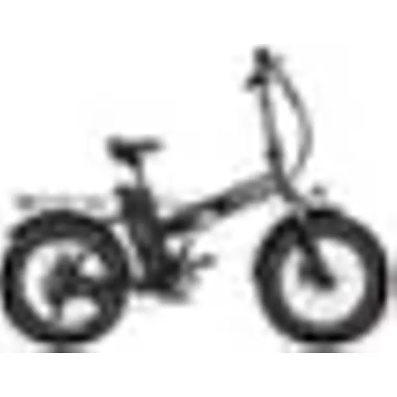 Heybike - Mars Foldable Ebike w/ 48mi Max Operating Range & 20 mph Max Speed- for Any Terrain - Black