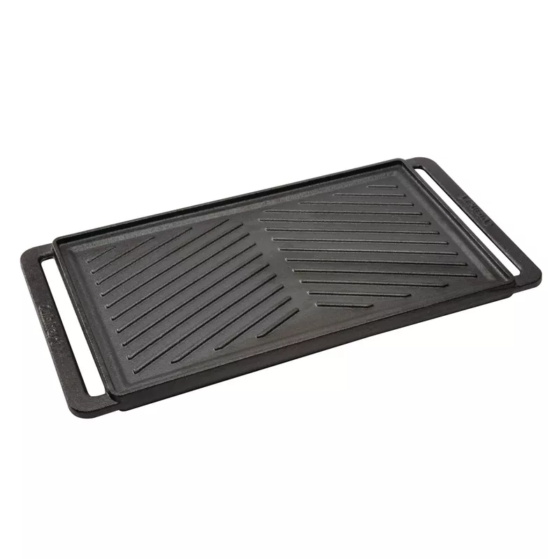 Cuisinart - Reversible Cast Iron Griddle/Grill Plate