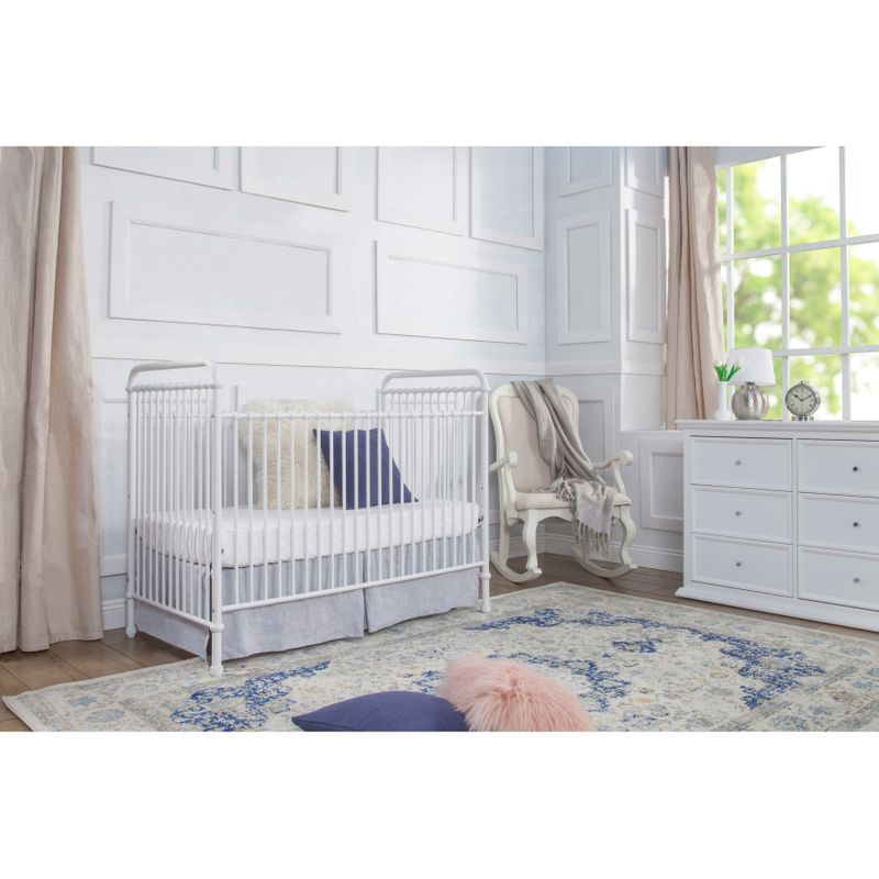 Million Dollar Baby Classic Abigail 3-in-1 Convertible Crib - washed white