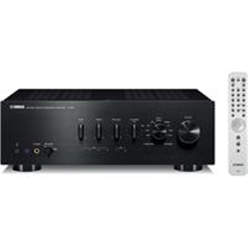 Yamaha A-S801 Integrated Amplifier, 290W Dynamic Power at 2 Ohms, 10Hz-100kHz Frequency Response, Black