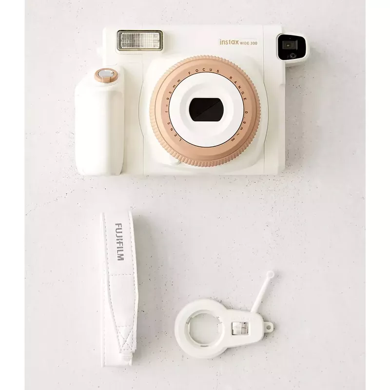 Fujifilm INSTAX Wide 300 Instant Film Camera - Toffee/Cream