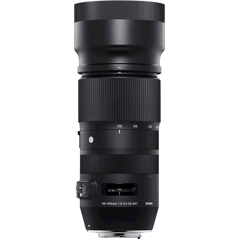 Sigma - Contemporary 100-400mm f/5.0-6.3 DG OS HSM Optical Telephoto Zoom Lens for Nikon F - Black