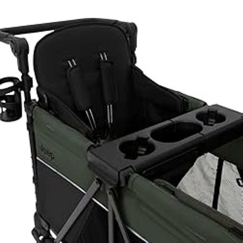 Jeep Aries Stroller Wagon by Delta Children - Premium Wagon for 2 Kids with Convertible Seats, Adjustable Push/Pull Handles, Removable...