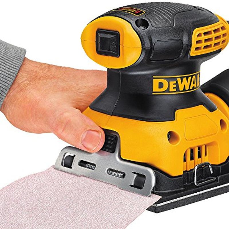 DEWALT Electric Sander, 1/4-Inch Sheet, Orbital (DWE6411)