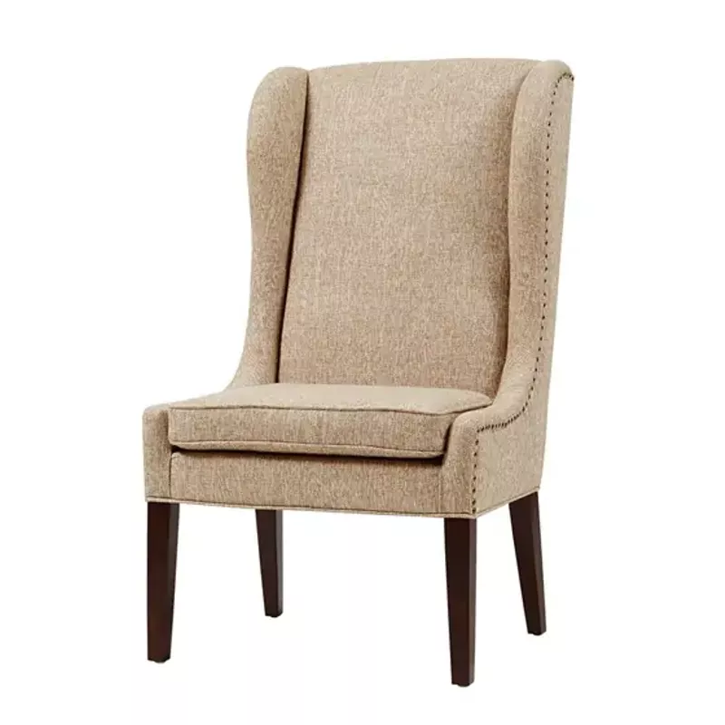 Beige Garbo Captains Dining Chair