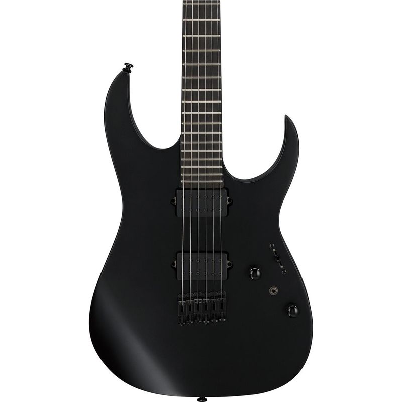 Ibanez RG Iron Label Series RGRTB621 Electric Guitar, Black Flat