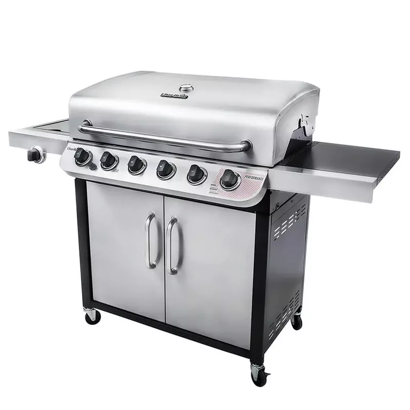 Char-Broil Performance 650 6 Burner Cabinet Gas Grill