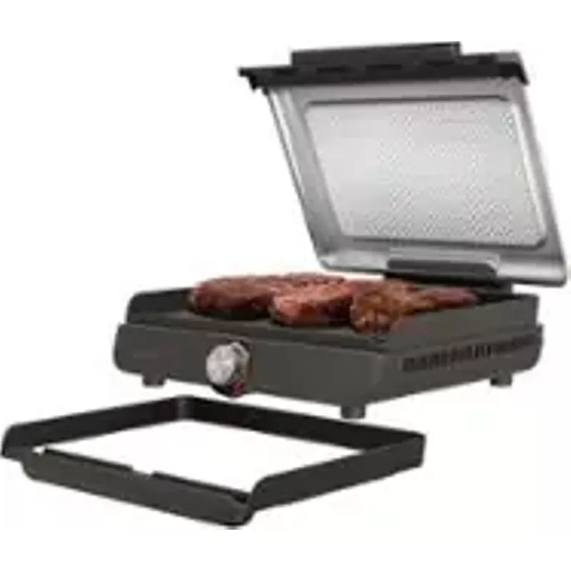 Rent To Own Ninja Sizzle Smokeless Countertop Indoor Grill Griddle With Interchangeable