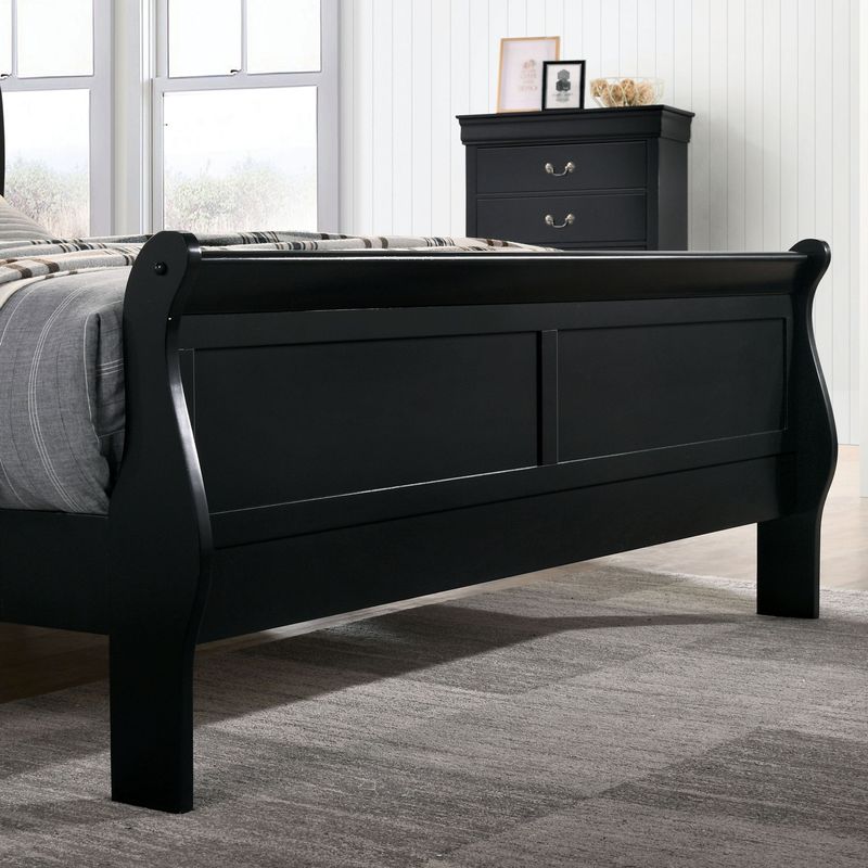 Furniture of America Lavina Transitional Solid Wood 3-Piece Bedroom Set - Eastern King - Grey