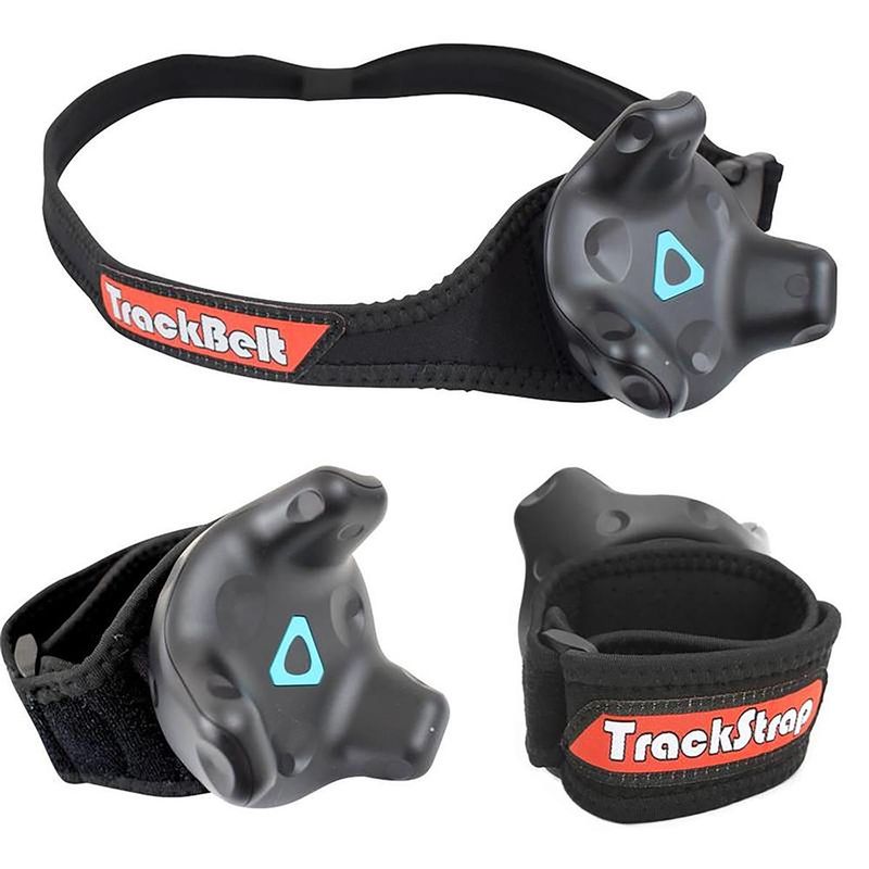 Rebuff Reality TrackBelt + 2 TrackStraps Full Body Tracking VR Bundle, VIVE Ready, Black