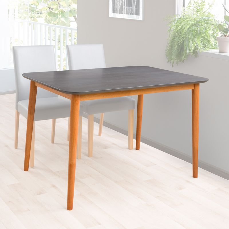 CorLiving Alpine Two Tone Dining Table - Grey