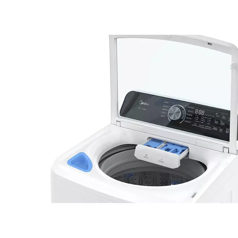 Midea 4.4 Cu. Ft. Smart Top Load Washer - White