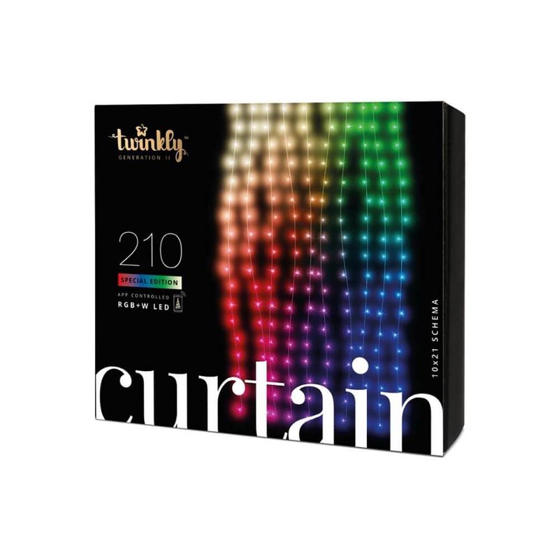 Twinkly Special Edition Curtain 210 RGB+W LED &#0150; Generation II