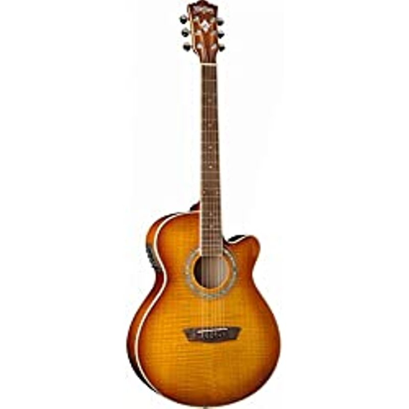 Washburn Festival EA15 Mini Jumbo Cutaway, Acoustic Electric Guitar