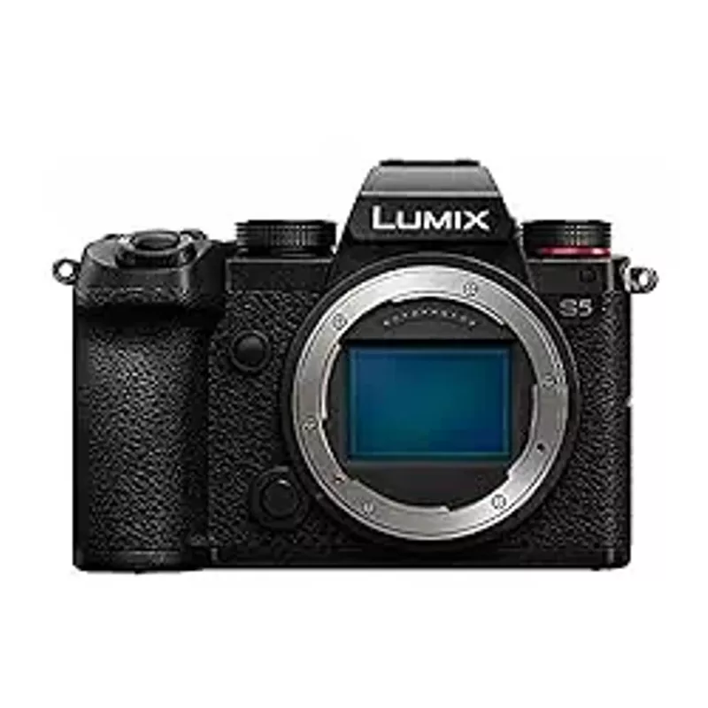 Panasonic - LUMIX S5 Mirrorless Camera Body - DC-S5BODY - Black