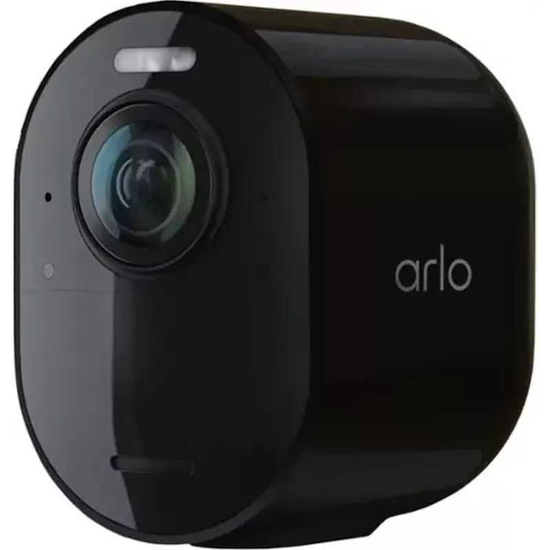 Arlo - Ultra 2 Add-on Camera Indoor/Outdoor Wireless 4K Security System - Black