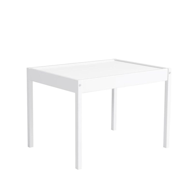 Avenue Greene Dreama White 3-PC Kiddy Table & Chair Set - N/A - White
