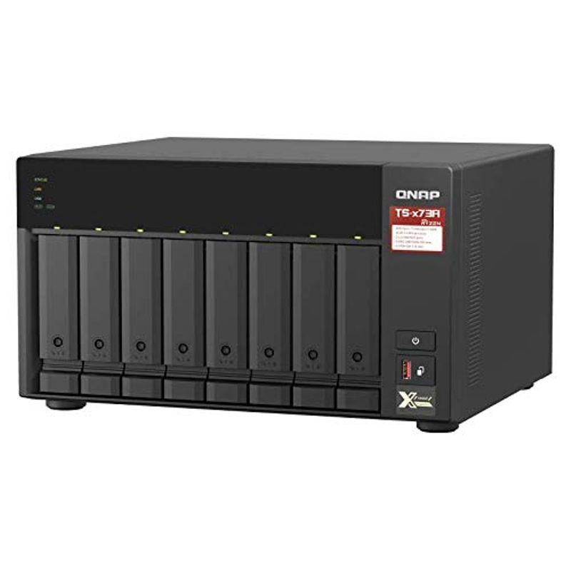 QNAP TS-873A-8G 8 Bay High-Performance NAS with 2 x 2.5GbE Ports and Two PCIe Gen3 Slots