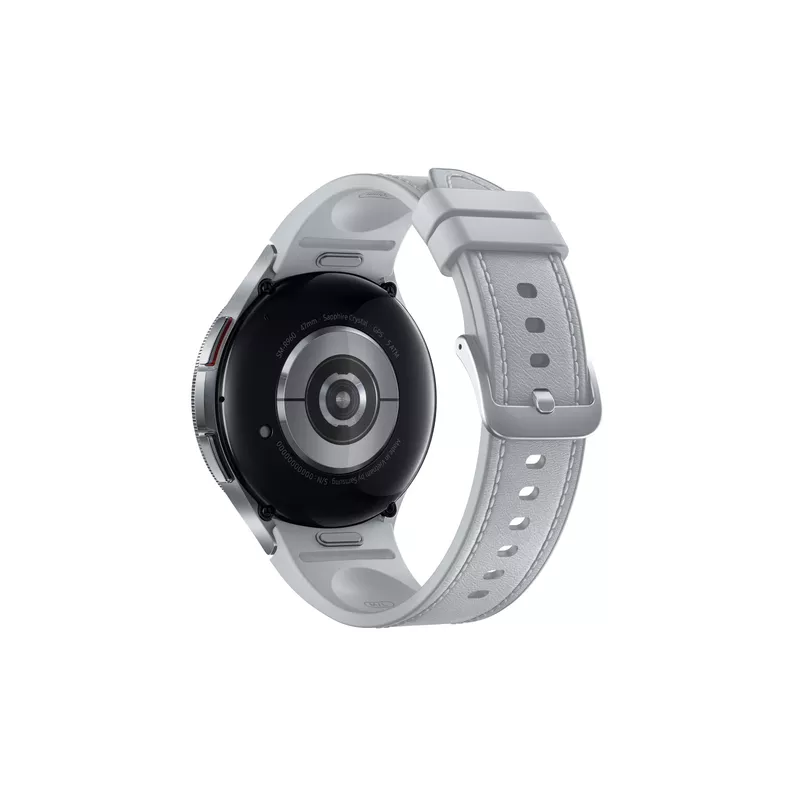 Samsung - Galaxy Watch6 Classic Stainless Steel Smartwatch 47mm BT - Silver