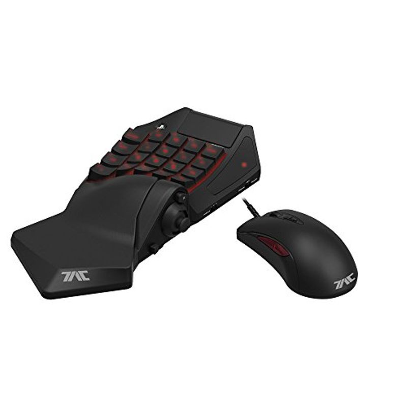 HORI Tactical Assault Commander Pro (TAC Pro) KeyPad and Mouse Controller for PS4 and PS3 FPS Games Officially Licensed by Sony -...