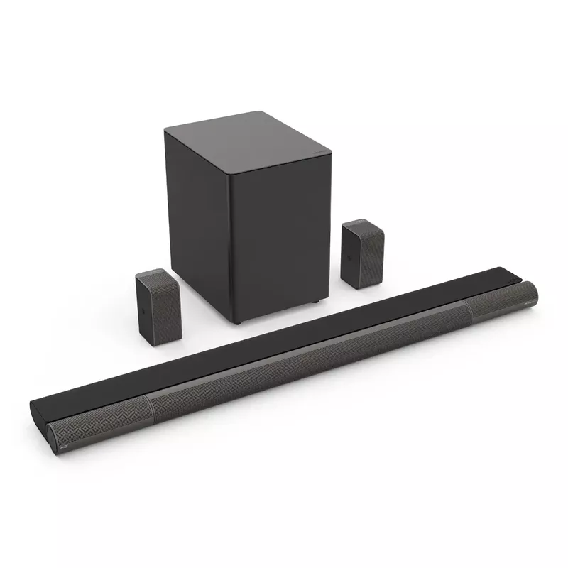 VIZIO - 5.1.4 Elevate Home Theater Sound Bar with Dolby Atmos and DTS:X, Black