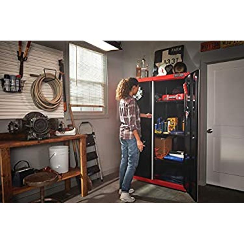 CRAFTSMAN Tool Chest/Garage Cabinet, Steel, 48x74x18-Inch (CMST24800RB)