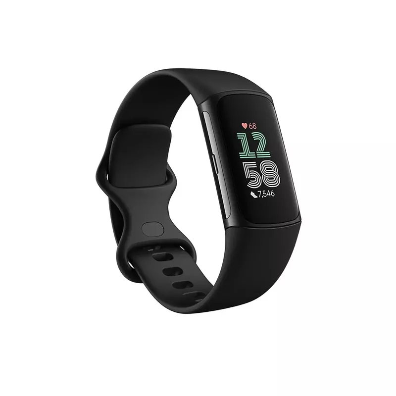 Fitbit - Charge 6 Advanced Fitness & Health Tracker - Obsidian